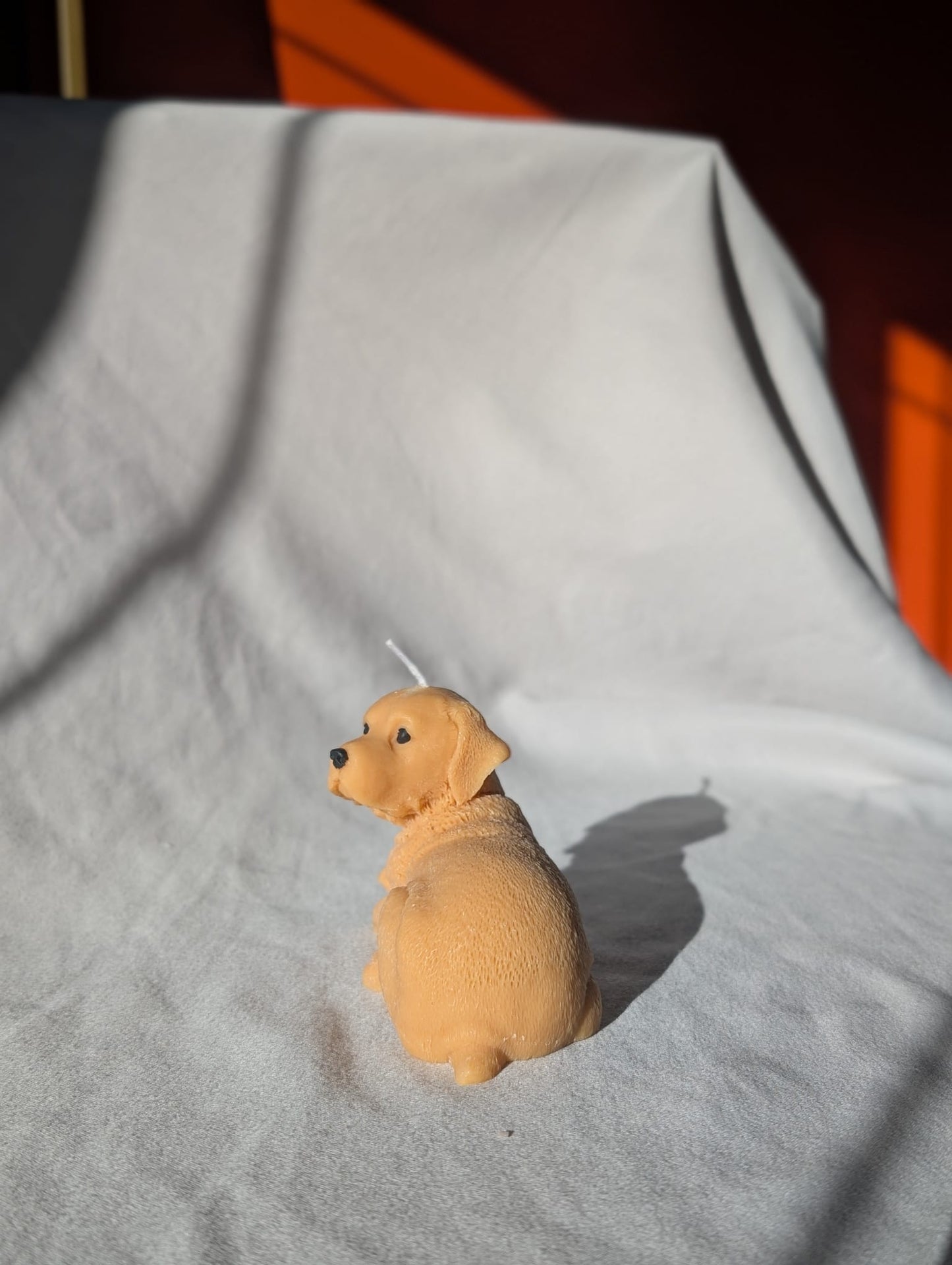 Labrador Retriever Figure Soy Wax Candle