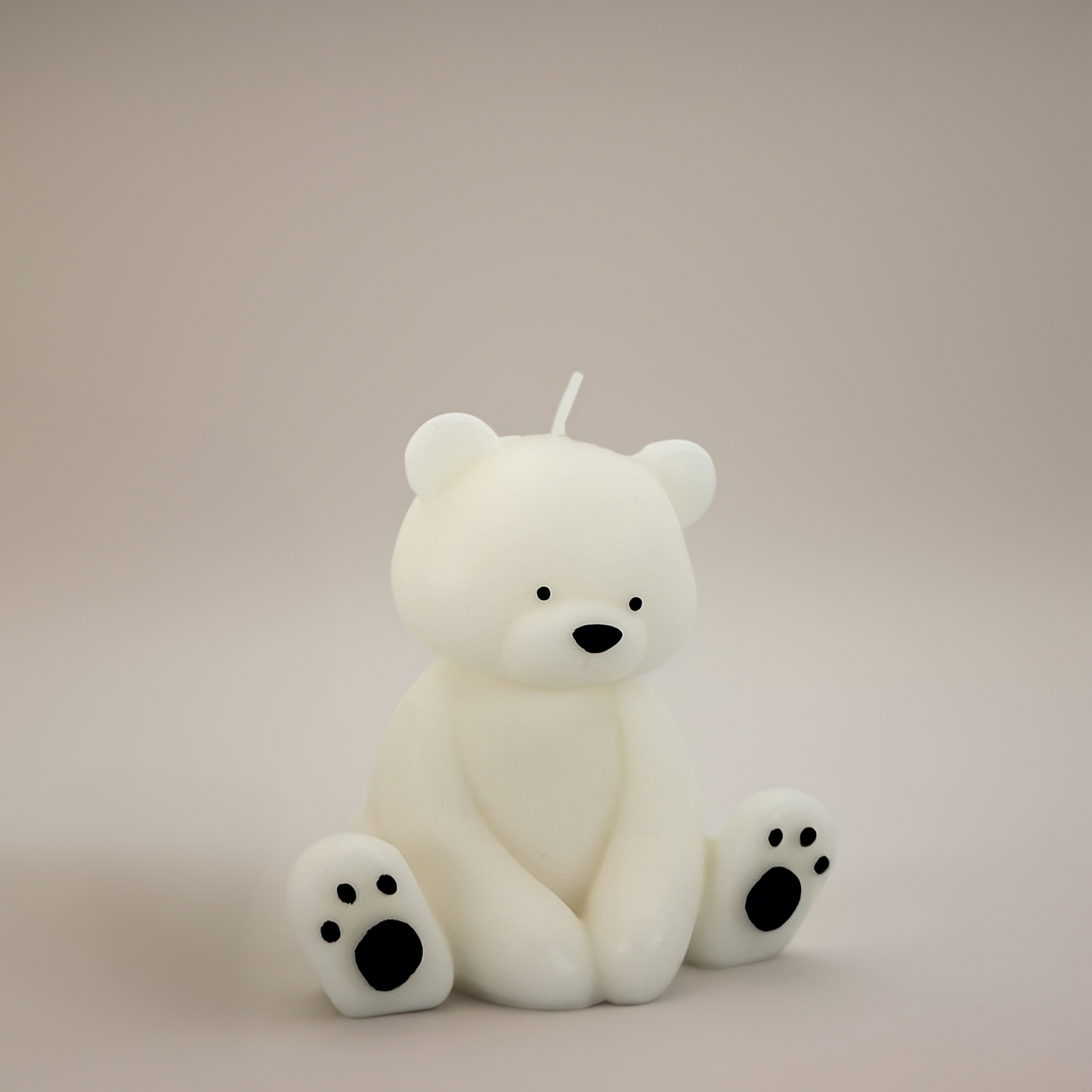 Small Teddy Figure Soy Wax Candle