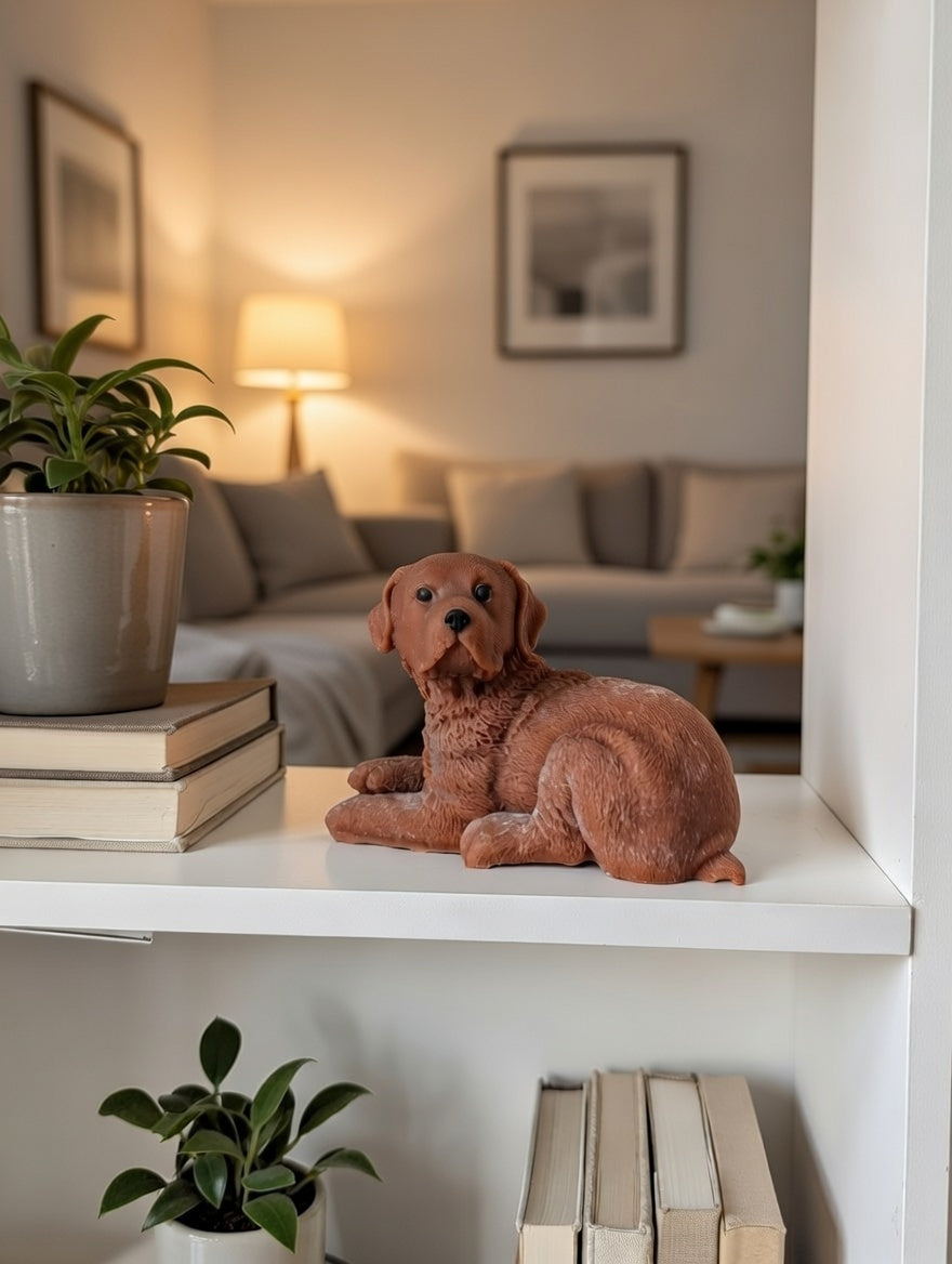 Labrador Retriever Figure Candle