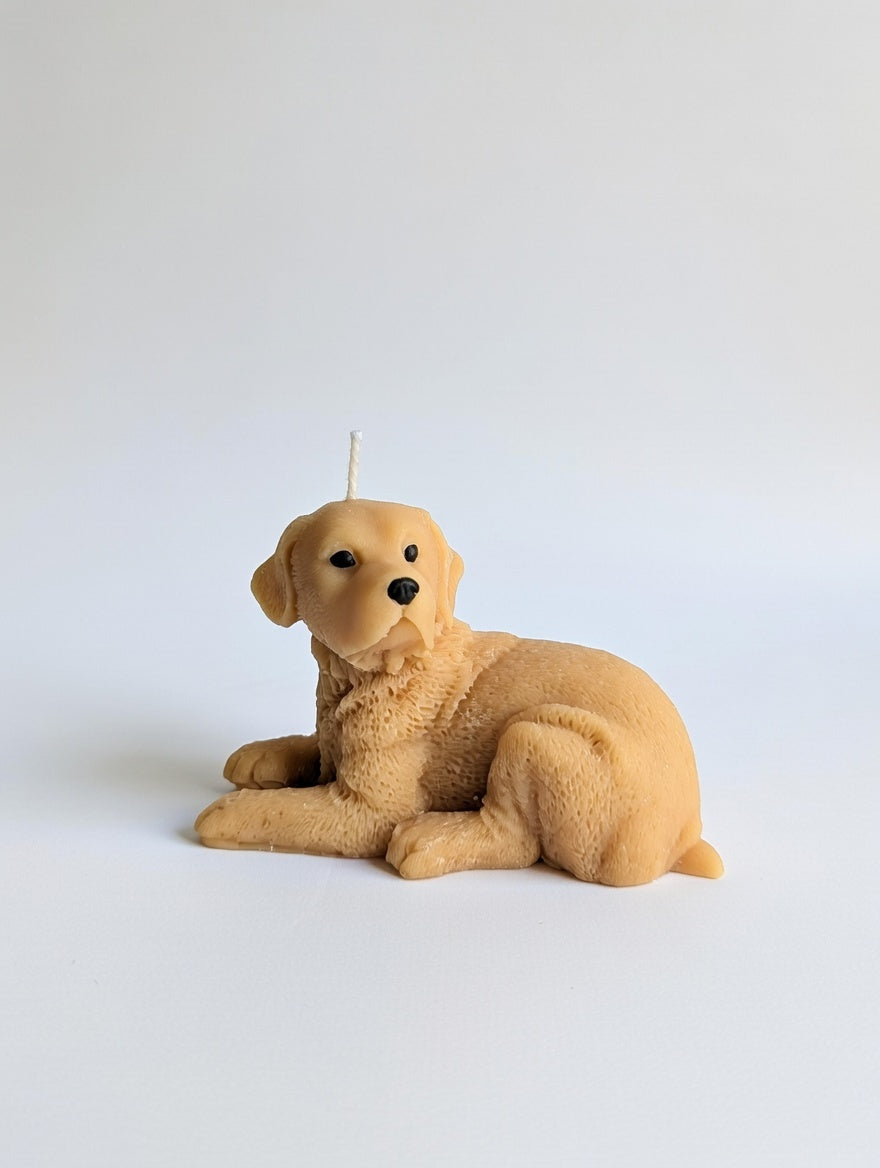 Labrador Retriever Figure Candle
