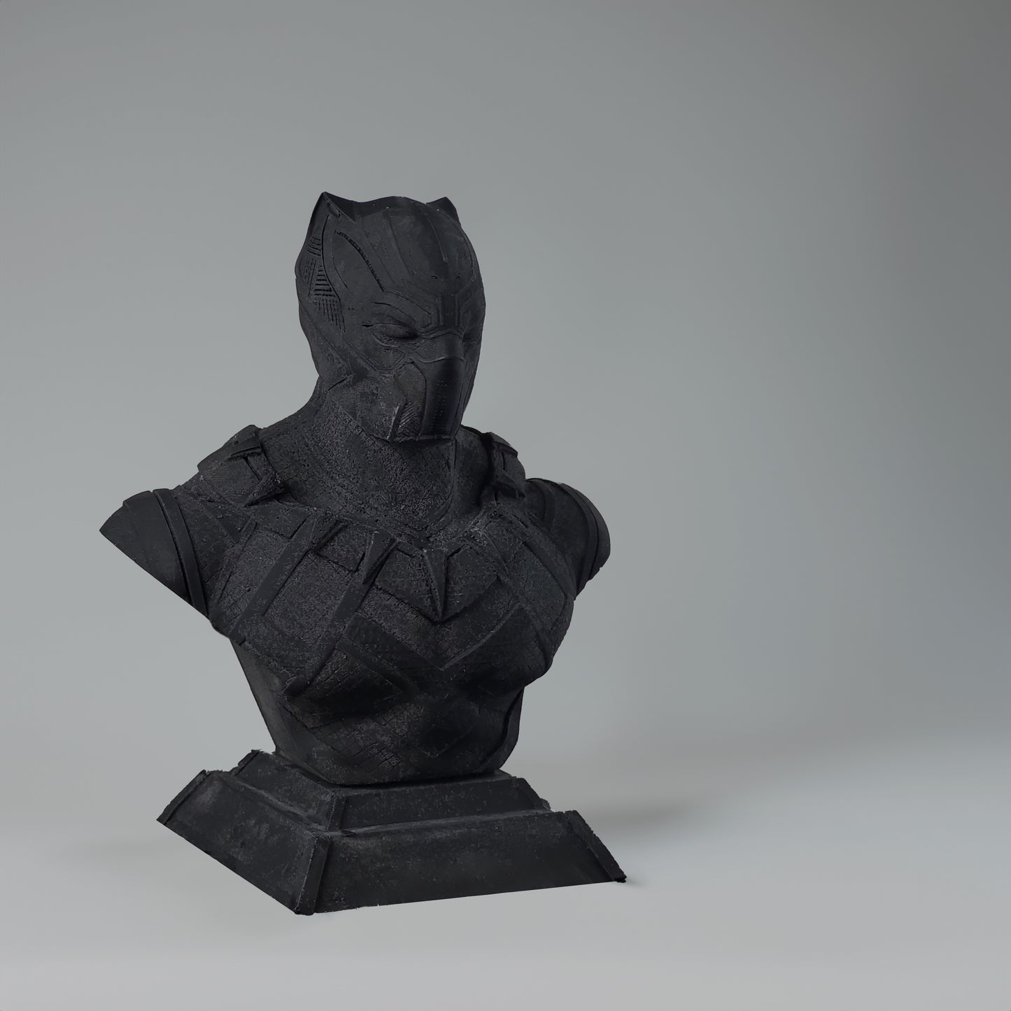 Black Panther Bust Soy Wax Candle