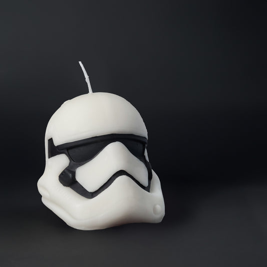 Stormtrooper Helmet Soy Wax Candle