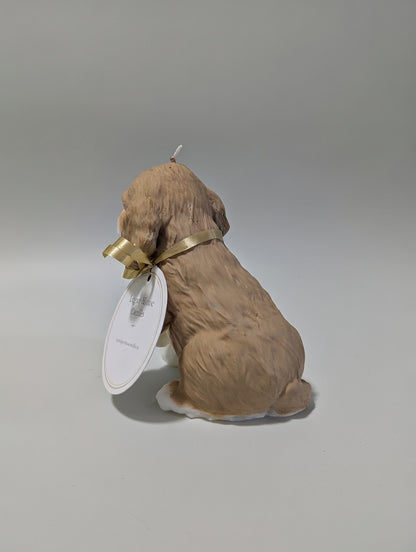 Cocker Spaniel Puppy Candle