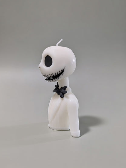 Jack Skellington Soy Wax Bust Candle