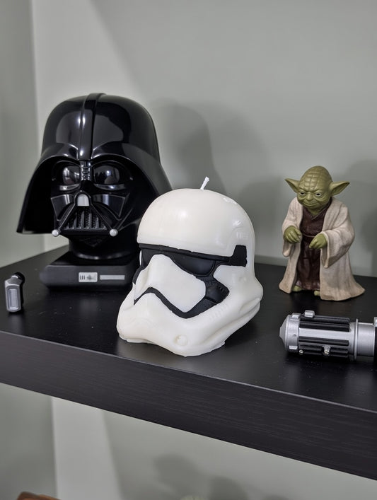 Stormtrooper Helmet Soy Wax Candle
