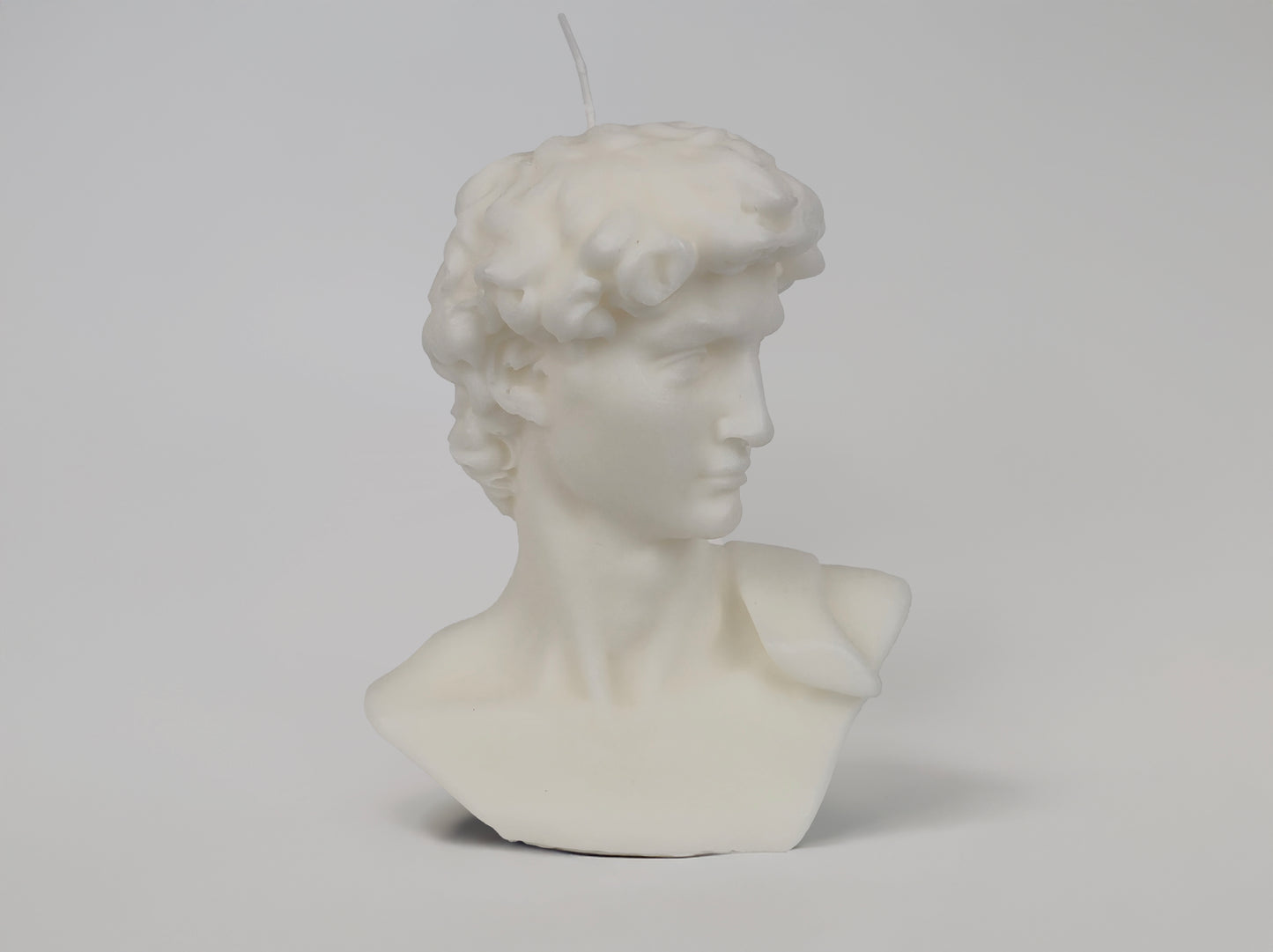 Michelangelo's David, Bust Candle