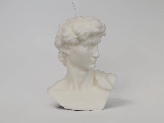 Michelangelo's David, Bust Candle
