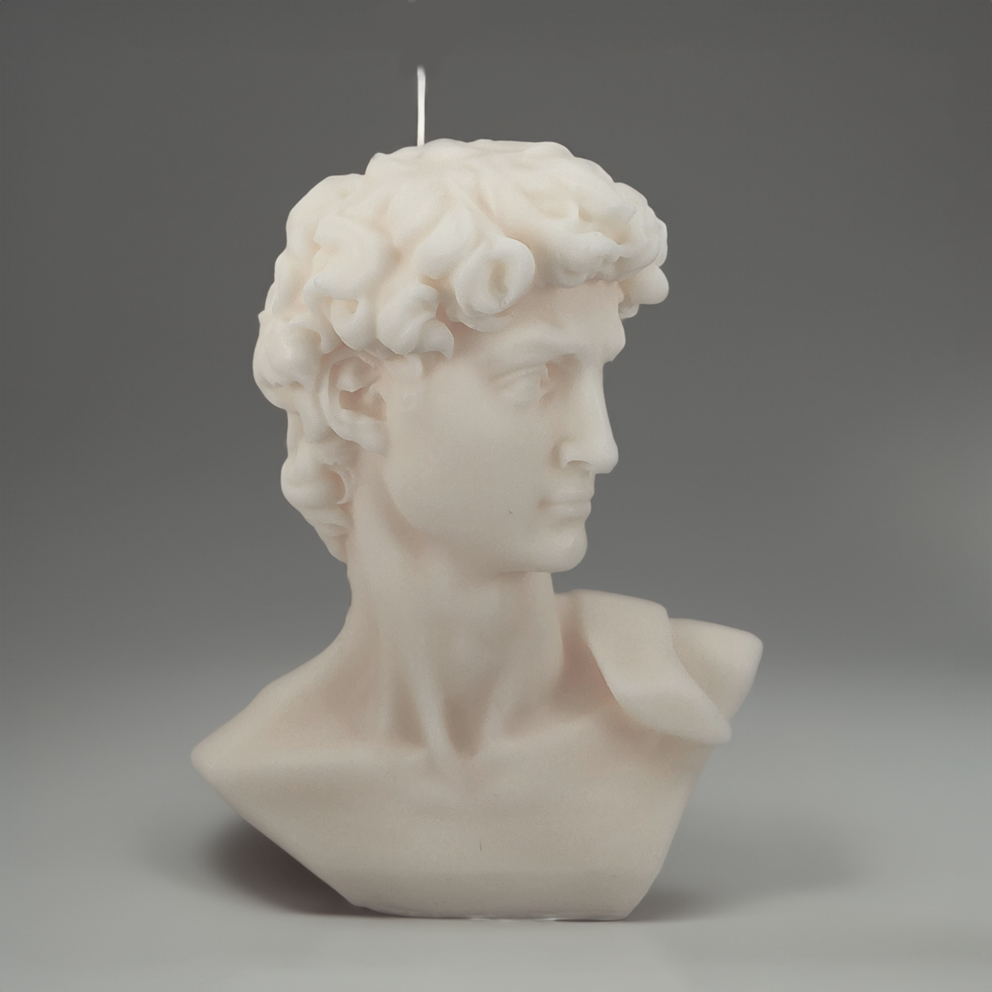 Michelangelo's David, Bust Candle