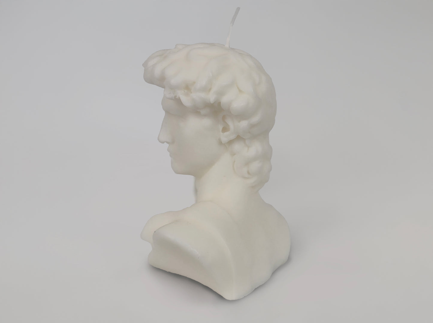 Michelangelo's David, Bust Candle