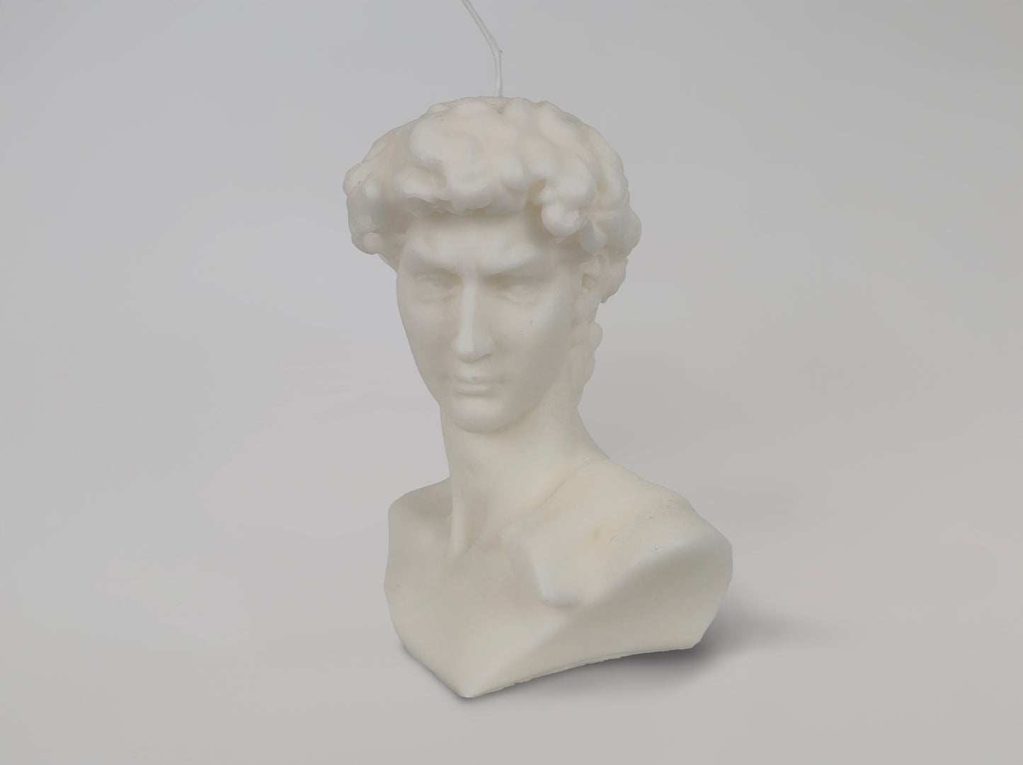Michelangelo's David, Bust Candle