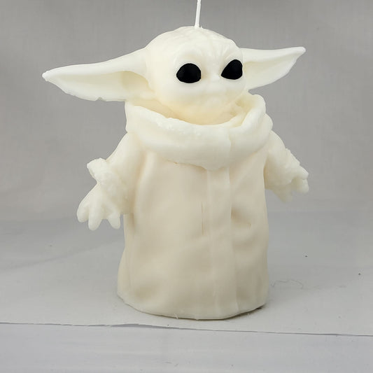 Grogu (The Mandalorian) Figurine Soy Candle