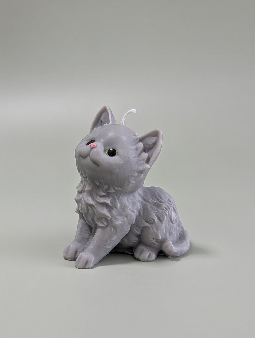 Cute Kitten (Kitty) Soy Candle