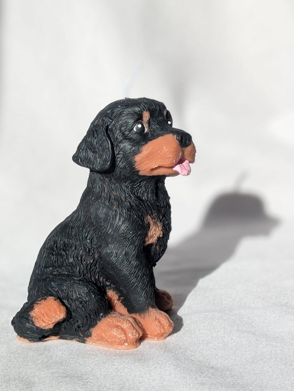 Rottweiler Figure Soy Wax Candle