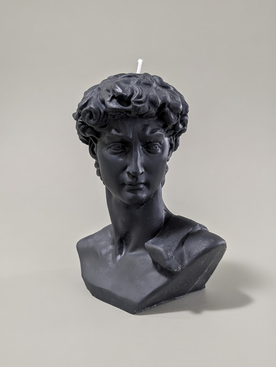 Michelangelo's David, Bust Soy Wax Candle