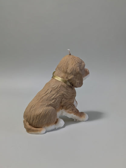 Cocker Spaniel Puppy Candle
