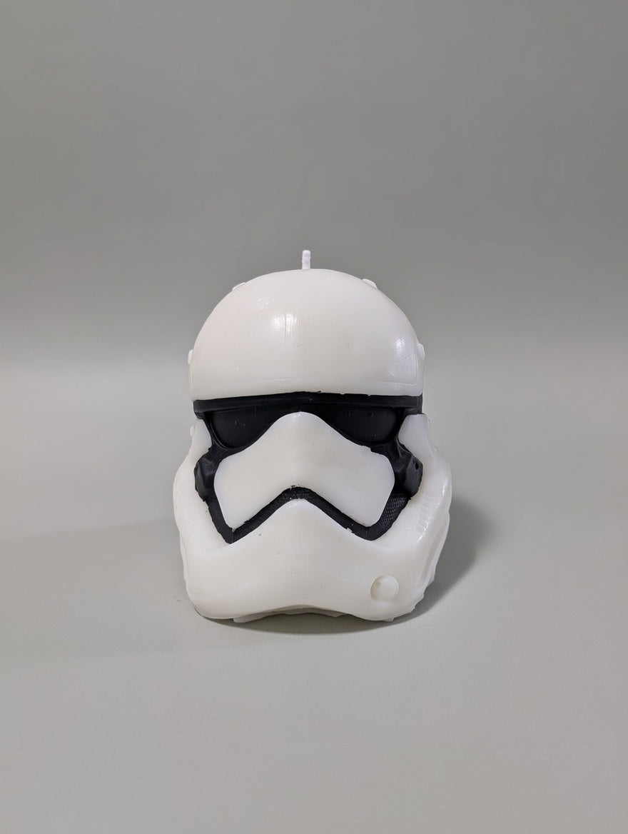 Stormtrooper Helmet Soy Wax Candle
