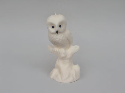 Great Owl Figure Soy Wax Candle