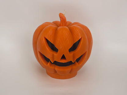 Jack-O'-Lantern Pumpkin Soy Wax Candle
